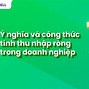 Thu Nhập Thuần Bằng